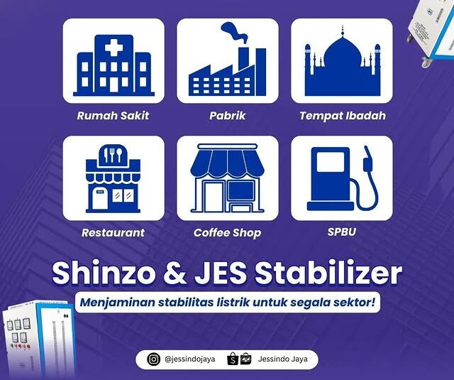 "fungsi stabilizer listrik untuk rumah dan industri"