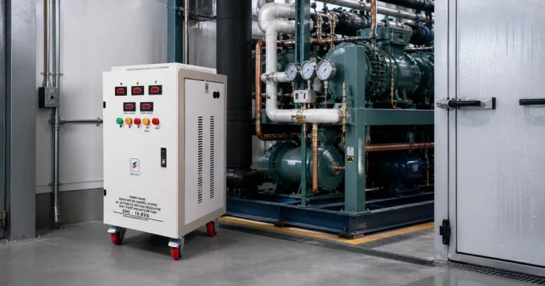 Stabilizer untuk Cold Storage: Menjaga Kompresor Tetap Aman