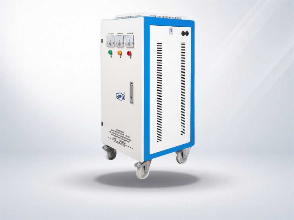 Stabilizer listrik JES 30 KVA Three Phase