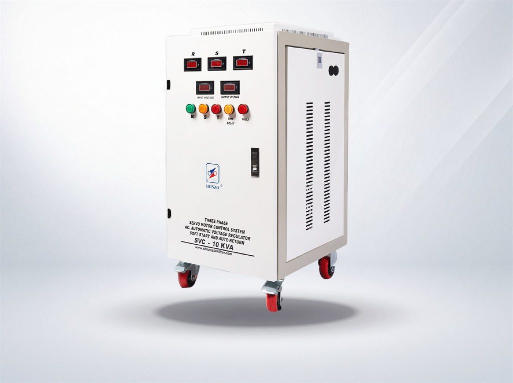 Stabilizer listrik Shinzo 10 KVA Three Phase