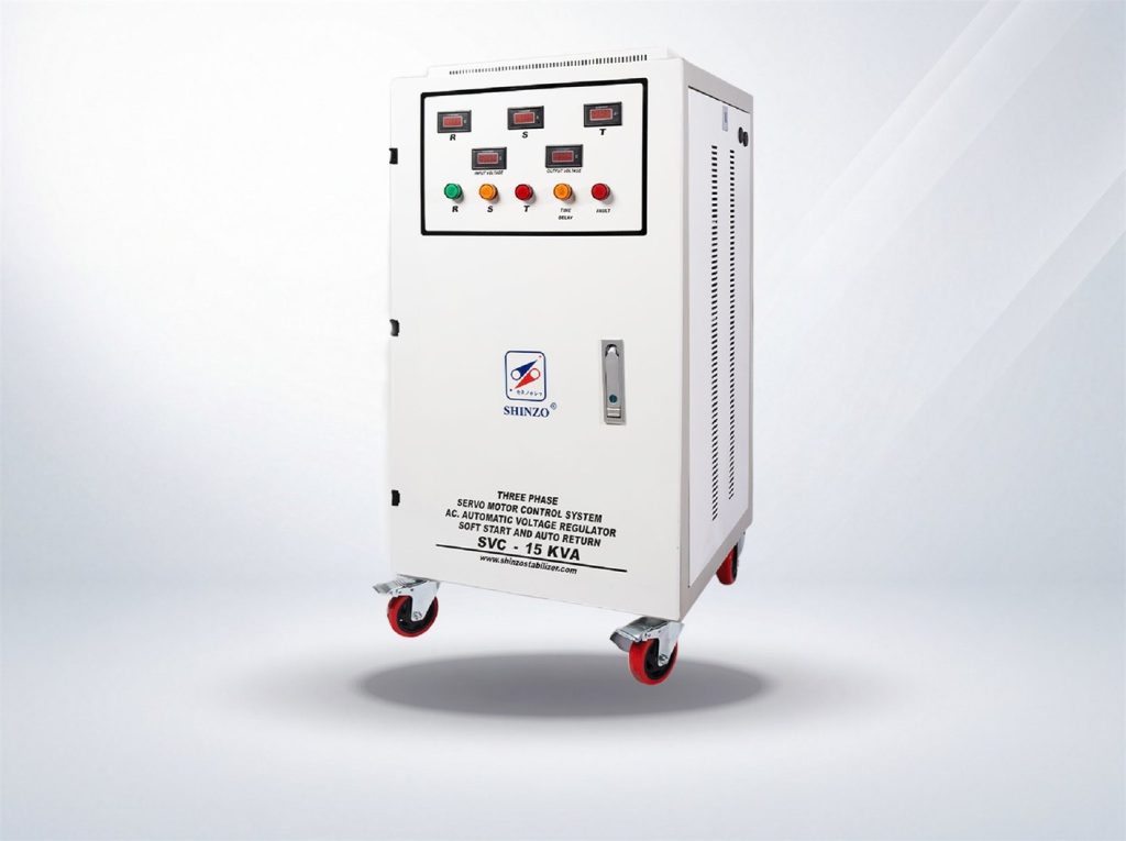 Stabilizer listrik Shinzo 15 KVA Three Phase