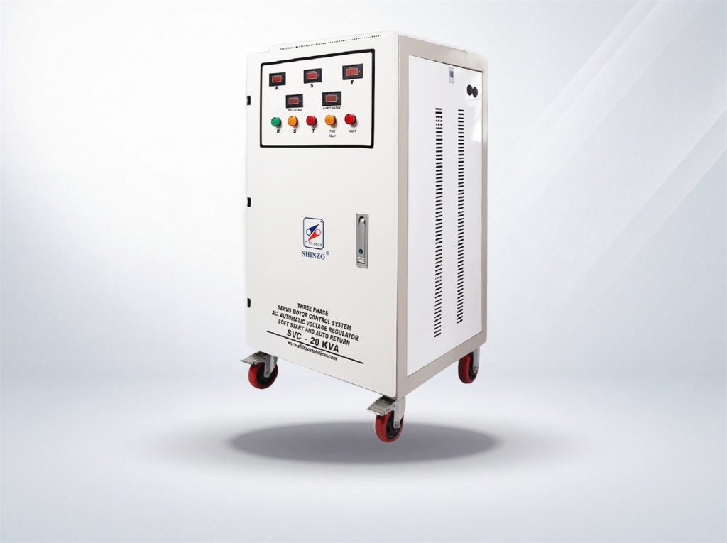 Stabilizer listrik Shinzo 20 KVA Three Phase