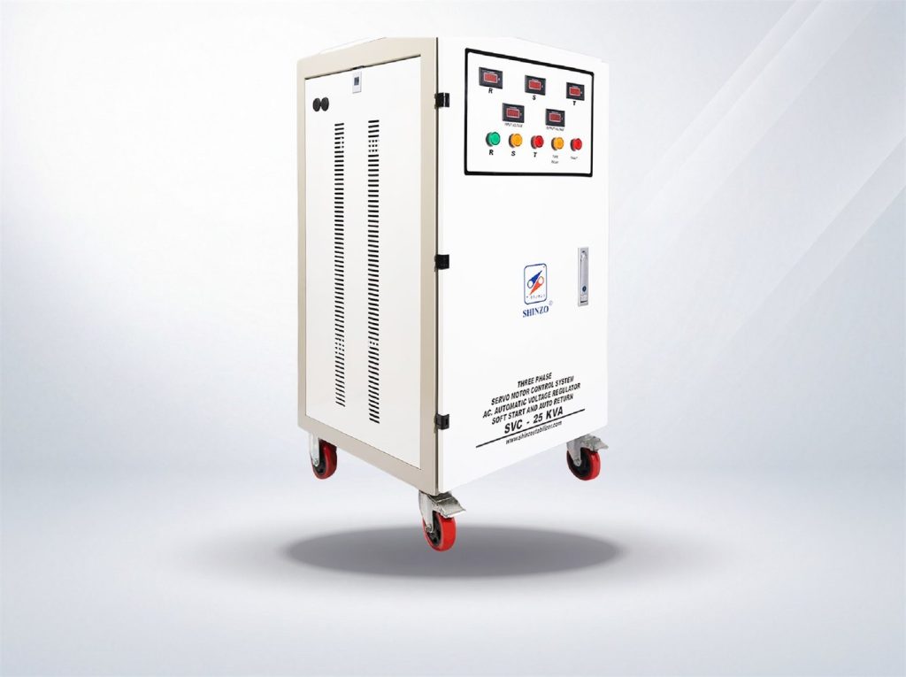 Stabilizer listrik Shinzo 25 KVA Three Phase