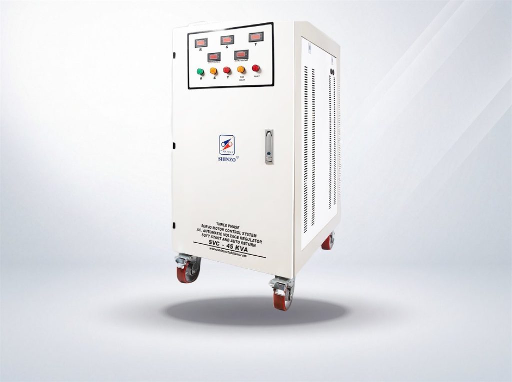 Stabilizer listrik Shinzo 45 KVA Three Phase