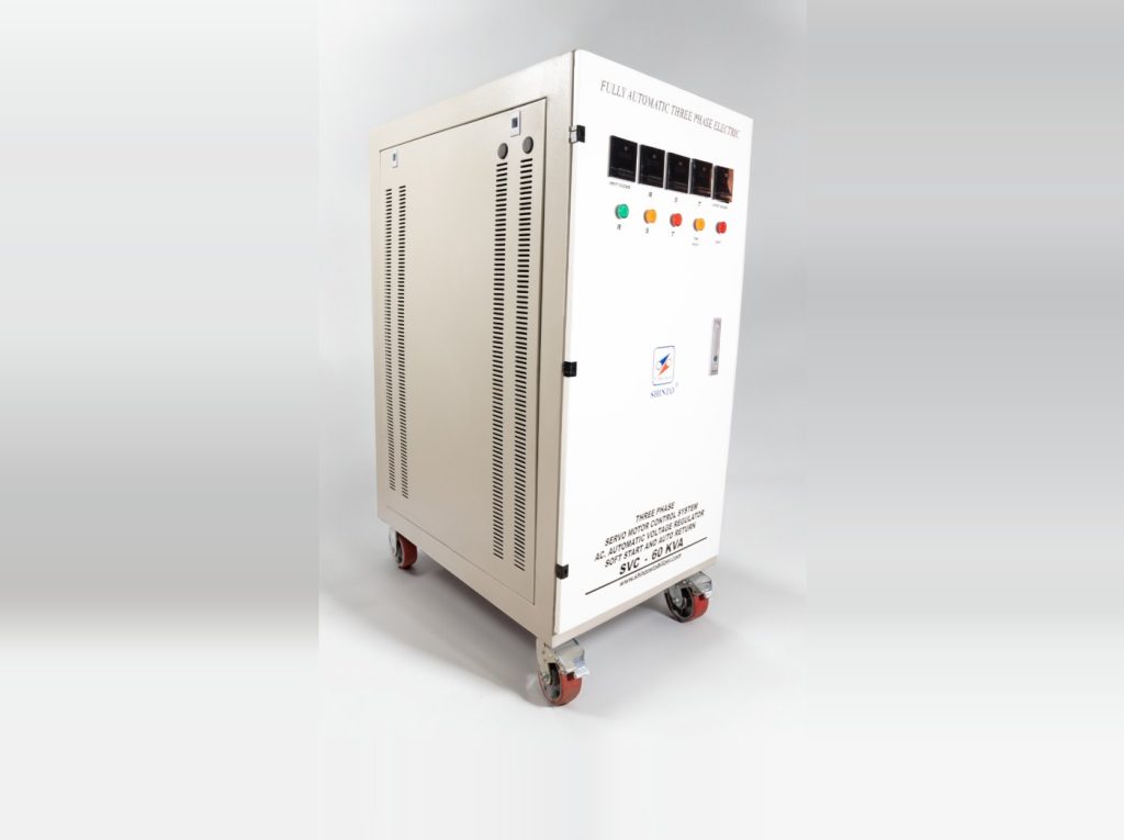 Stabilizer listrik Shinzo 60 KVA Three Phase