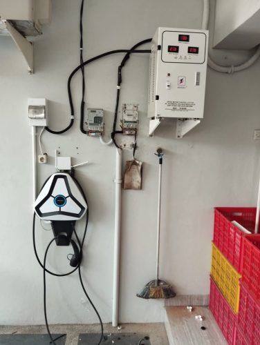 Pemasangan unit stabilizer Shinzo oleh tim Jessindo Jaya (foto 9)