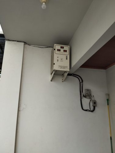 Pemasangan unit stabilizer Shinzo oleh tim Jessindo Jaya (foto 13)
