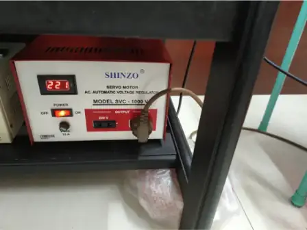 Foto Shinzo SVC 1000 VA dari pembeli